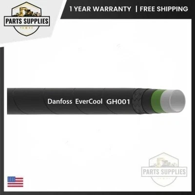 GH001-8 Aeroquip E-Z Clip 0.41" ID x 1 Ft EverCool Hose for AC & Refrigeration - Image 1 of 3