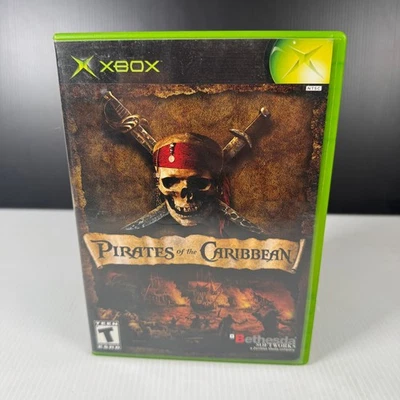 Piratas del Caribe Xbox Videojuego Multijugador Juego de Rol Completo En Caja Original Foto 1 de 4