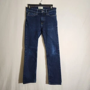 Abercrombie Kids Girls Straight Leg Jeans Size 15/16 Stretch Blue Denim - Picture 1 of 12