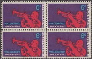 Scott # 1372 - W.C. Handy - Block Of 4 - MNH -1969 - Picture 1 of 1
