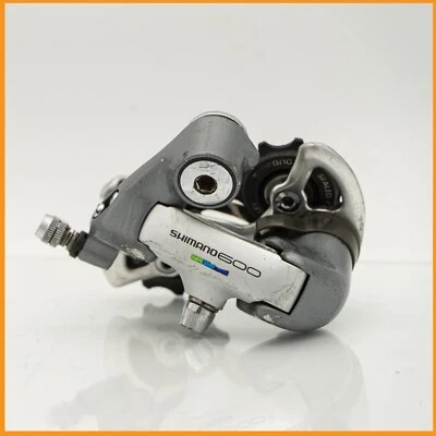 SHIMANO 600 TRICOLOR SCHALTWERK MECH RD-6400 RENNRAD FAHRRAD 80ER ULTEGRA - Bild 1 von 4