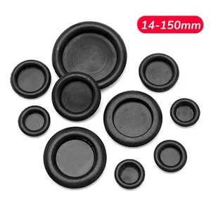 Blanking Grommets Rubber Grommet Closed Gromet Blind Plug Bung Bungs 14-150mm - Picture 1 of 5
