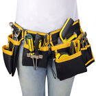 Waist Belt Holder Leather Carpenter Electrician Pouch Tool Pocket Bag Toolkit