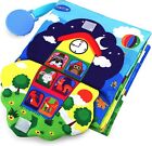 teytoy Sensory Books for Babies, Baby Cloth Book Fabric Books Pram Book0-6 month