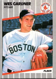 1989 Fleer #88 Wes Gardner - Picture 1 of 2