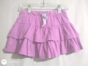 XS (⅘) Cat & Jack girl purple layered skirt - Picture 1 of 3