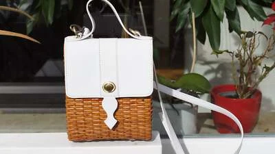 JOSY'S exklusive Rattan Handtasche Premium Rattan Bag *Mungil* - Bild 1 von 4