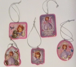 Juego de 5 adornos Disney princesa Sofía - Imagen 1 de 1