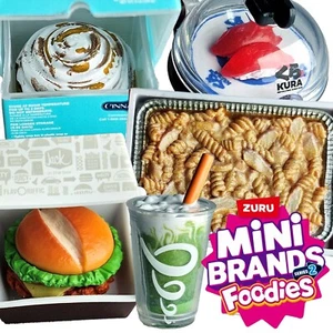 Foodie Mini Brands S2 *ELIGE EL TUYO* Pizza Hut Cinnabon KURA Jack en la caja - Imagen 1 de 16