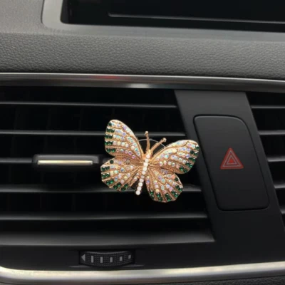 Butterfly Car Air Vent Clip – Stylish Aromatherapy Freshener & Decorative - Image 1 of 3