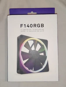 1x NZXT 140mm fan black, brand new - Photo 1/3
