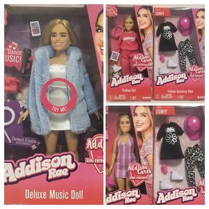 Addison Rae TikTok 11" Fashion Doll Addison Cares Body Positivity NEW "YOU PICK" - Picture 1 of 6