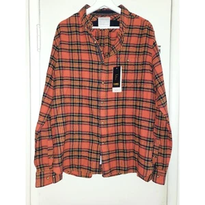 NWT Women's Flannel Button-Up Longsleeve Shirt XL - Picture 1 of 3