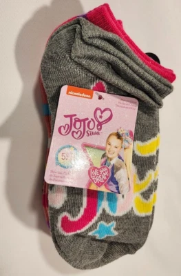 Nickelodeon Jojo Siwa No Show Socks Large10-4 Pack of Pair "Live your Dream!"5 - Image 1 of 4