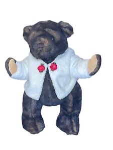 T.C. Dawson by Fiesta Brown Teddy Bear In Sweater 11" Stuffed Plush W/ Tags
