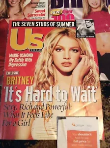 BRITNEY SPEARS RARE US WEEKLY MAGAZINE 6/4/01 IT’S HARD TO WAIT CSTORE VINTAGE - Picture 1 of 4