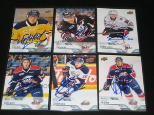 REILLY WEBB autographed '18/19 Upper Deck CHL card #223 DETROIT RED WINGS - Picture 1 of 1