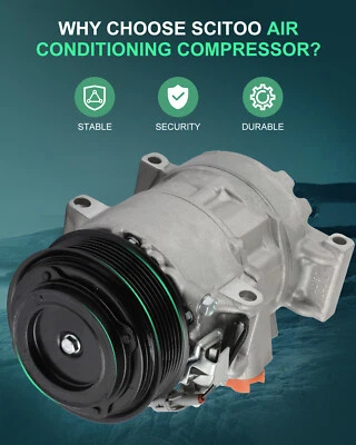 Compresor de aire acondicionado con embrague para Lexus IS250 2006-2013 2006-2008 Lexus RX330 RX350 Foto 1 de 4