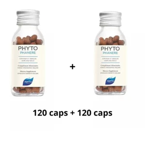 Suplementos dietéticos para cabello y uñas Phyto Phytophanere 240 cápsulas suministro de cuatro meses - Imagen 1 de 5