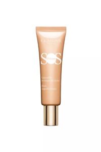 Clarins Peach Makeup Primer SOS Primer 02 Peach 30ml Hydrating Make Up Priming