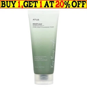 ANUA Heartleaf Quercetinol Pore Deep Cleansing Foam Mild Facial Cleanser 150ml👍
