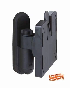 Soporte de pared para TV de liberación rápida de brazo corto Vision Plus negro - caravana / autocaravana - Imagen 1 de 5