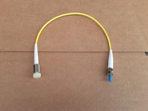 US MADE D4 to FC single mode fiber optic cable 1FT - Picture 1 of 1