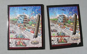 2004 Indy 500 95th Annv. Program + Starting sheet, Plastic Cover - Picture 1 of 7