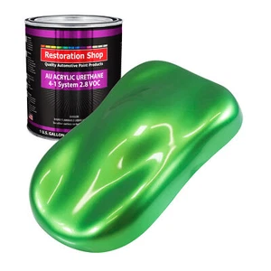 Restoration Shop Firemist Lime Acrylic Urethane Gallon Only Auto Paint - Picture 1 of 5