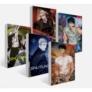 SHUTLINE Vol. 1~5 Set Korean comics Webtoon Manhwa LEZHIN BL /Express - Picture 1 of 6
