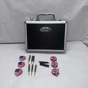 Casemaster Aluminium Dartkoffer 10” x 7,5” x 2,5” mit Dartteilen - Bild 1 von 21