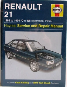 Haynes - Renault 21/1986-1994/ (C - M Regulador) Gasolina / Servicio Libro - Imagen 1 de 7