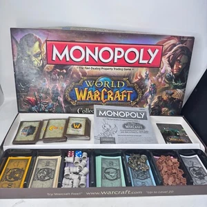 Monopoly World Of Warcraft Collectors Edition Board Game Complete Set - Picture 1 of 11