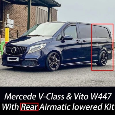 For Mercedes Benz V-Class W447 Adjustable Rear Airmatic Lowering Links Kit Rod - Imagen 1 de 4