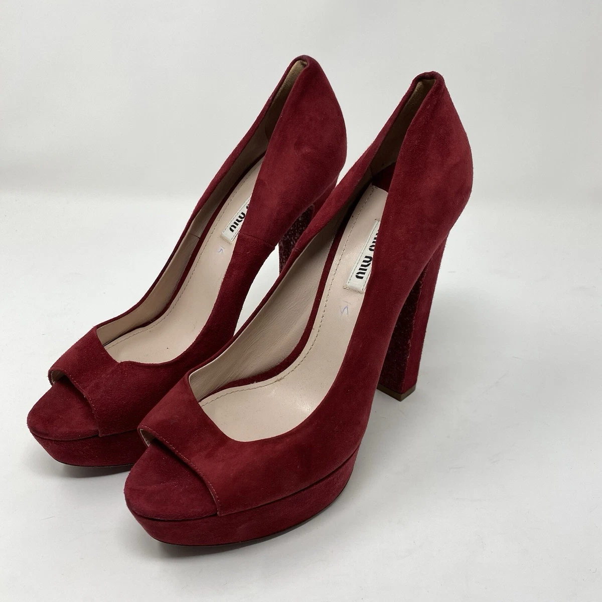 Miu Miu Red Heels for Women for sale | eBay