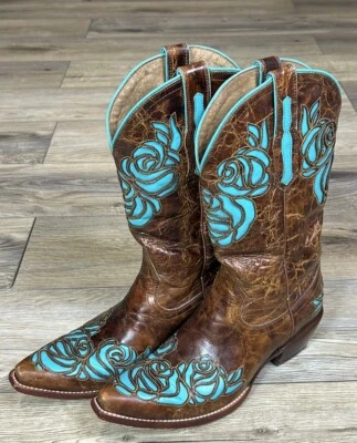 Ariat Dusty Rose X Toe Western Boot Style 10017392 Size 10B 2327 51 - Image 1 of 4