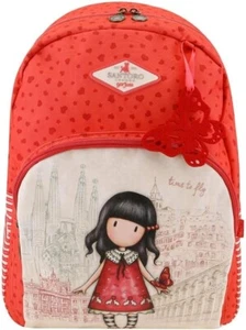 Santoro Gorjuss 693GJ08 Double Zip Rucksack Backpack Bag Time To Fly - Picture 1 of 7