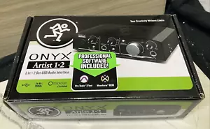 Mackie Onyx Artist 1.2 2x2 USB Audio Recording Studio Interface - Picture 1 of 10