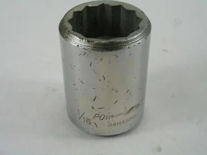 1-1/16"   3/4" Drive 12pt Socket, Powerkraft - Picture 1 of 1