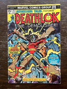 ASTONISHING TALES 25 1ST APPEARANCE OF DEATHLOK THE DEMOLISHER Major Ryker KEY - Picture 1 of 9