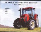 Zetor 96 to 117hp Forterra Series Tractor Brochure Leaflet