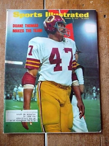 SPORTS ILLUSTRATED MAGAZINE - AUGUST 27 1973 - DUANE THOMAS WASHINGTON REDSKINS - Picture 1 of 2