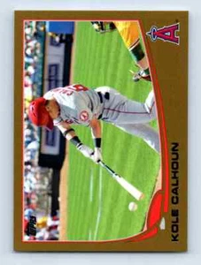 2013 Topps Update Gold Kole Calhoun 1508/2013 Los Angeles Angels #US110 - Picture 1 of 2