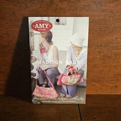Amy Butler Midwest Modern Sewing Patterns Madison Purse Hand Bags Uncut A - Image 1 of 2