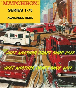 Matchbox Series 1-75 Large Size Poster Leaflet Advert Shop Display Sign 1966 #2 - Picture 1 of 1