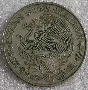 1971 MEXICO KM460 1 PESO COIN *C537 - Picture 1 of 3