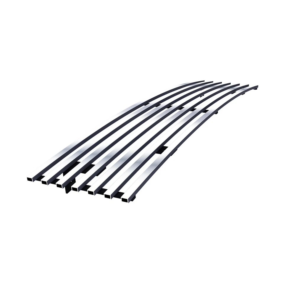 Se adapta a 09-14 Nissan Cube Inserto de parrilla de billet cromada superior principal Foto 1 de 4