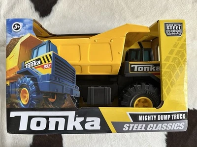 Camión de volteo Tonka Steel Classics Mighty 952 - Hecho con acero - Juguete de construcción Foto 1 de 4