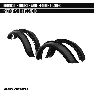 For Ford Bronco 2021-2024 Air Design FO34E10 Wide Fender Flares Foto 1 de 4