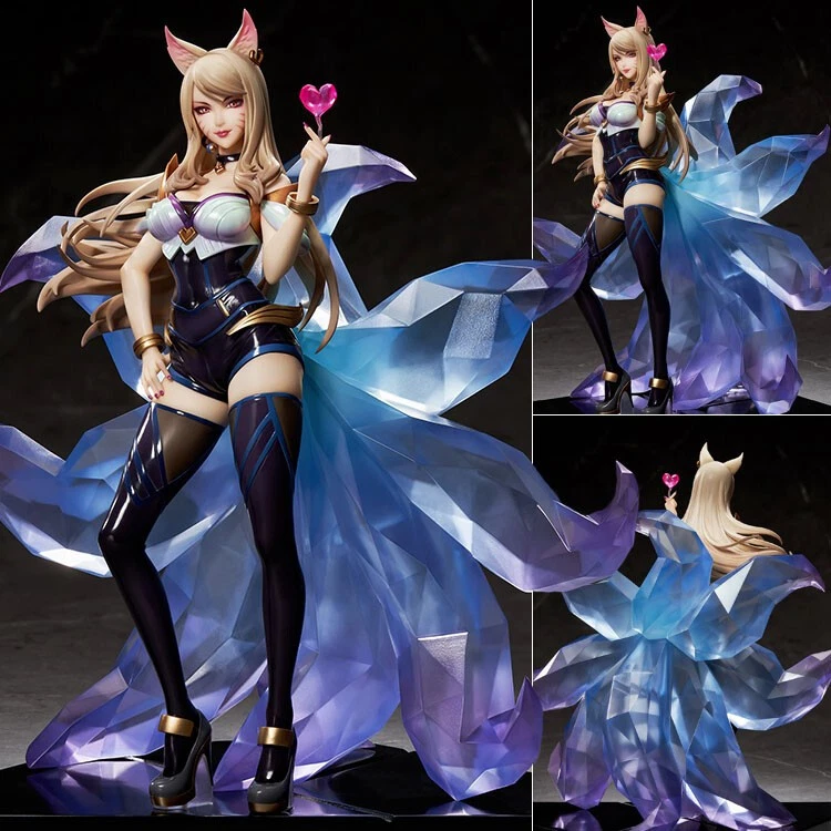 New 1/7 APEX LoL League of Legends K/DA AHRI Statue Figure Fox Official Version - Bild 1 von 4